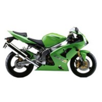 Carénage Kawasaki Ninja ZX6R 2003-2004