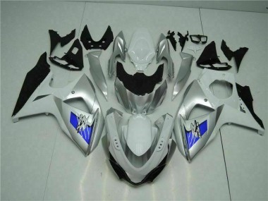 Argent Blanc Carénage GSXR 1000 K9 2009-2016