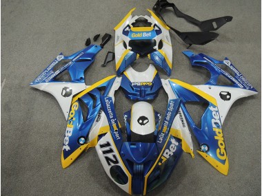 Blanc Bleu GoldBet 112 Carénage S1000RR 2009-2014