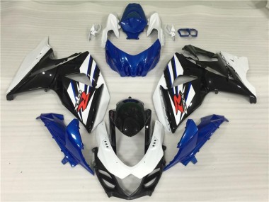 Blanc Bleu Noir Carénages GSXR 1000 K9 2009-2016