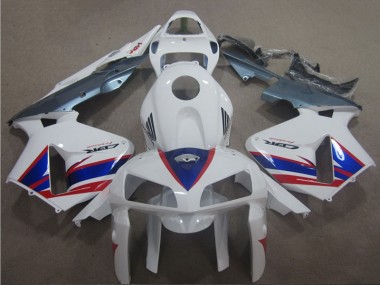 Blanc Bleu Rouge Carénage CBR 600 RR 2005-2006