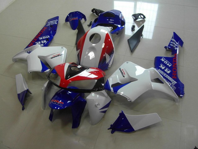 Blanc Bleu Rouge HRC Carénage CBR 600 RR 2005-2006