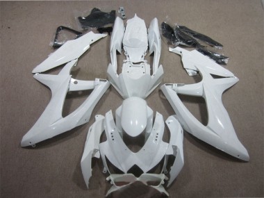 Blanc Carénage GSXR 600 K8 2008-2010