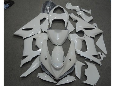 Blanc Carénage ZX6R 2005-2006