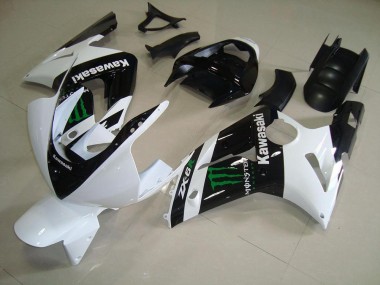 Blanc Monster Carénages ZX6R 2003-2004