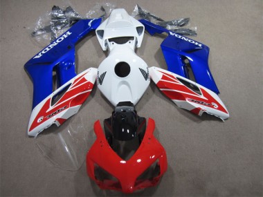 Blanc Rouge Bleu Carénage CBR 1000 RR 2004-2005