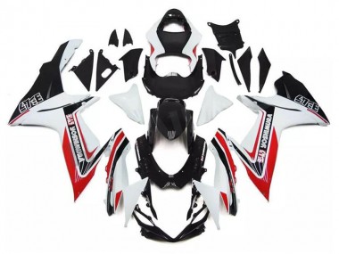 Blanc Rouge Noir Carénage GSXR 600 / 750 K11 2011-2024