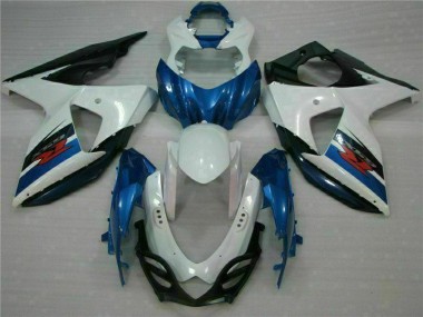 Bleu Blanc Carénage ABS GSXR 1000 K9 2009-2016