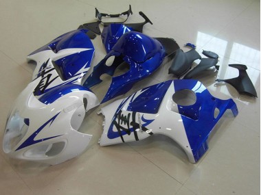 Bleu Blanc Carénage GSXR 1300 Hayabusa 1996-2007