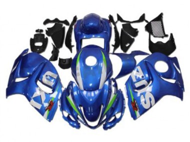 Bleu Blanc Carénage GSXR 1300 Hayabusa 2008-2019