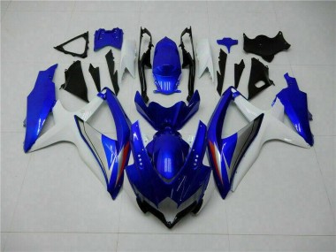 Bleu Blanc Carrosserie GSXR 600 / 750 K8 2008-2010