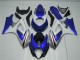 Bleu Blanc Kit Carénages & Plastique GSXR 1000 K7 2007-2008