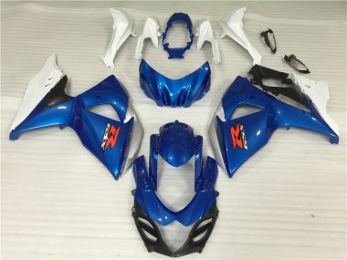 Bleu Blanc Kit Carénages & Plastique GSXR 1000 K9 2009-2016