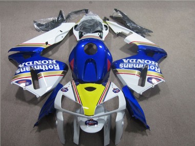 Bleu Blanc Rothmans Carénage CBR 600 RR 2005-2006