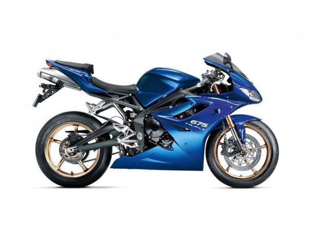 Bleu Carénage Daytona 675 Triple 2006-2008