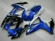 Bleu Carénages & Carrosserie GSXR 600 / 750 K6 2006-2007