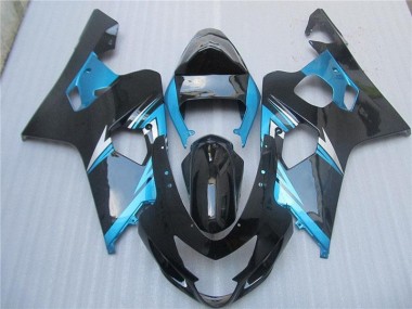 Bleu Noir Carrosserie GSXR 600 / 750 K4 2004-2005