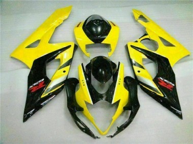 Jaune Noir Carénage GSXR 1000 K5 2005-2006