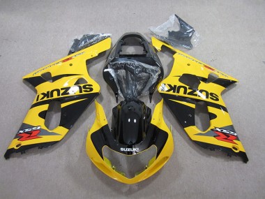 Jaune Noir Carénage GSXR 600 K1 K2 K3 2001-2003