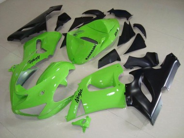 Lime Vert Carénage ZX6R 2005-2006