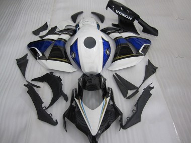 Noir Blanc Bleu Carénage CBR 1000 RR 2004-2005