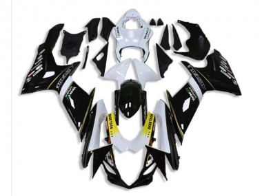 Noir Blanc Carénage GSXR 600 / 750 K11 2011-2024