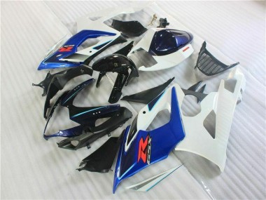 Noir Bleu Blanc Carénage GSXR 1000 K5 2005-2006