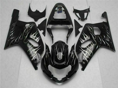 Noir Carrosserie GSXR 600 / 750 K1 K2 K3 2001-2003