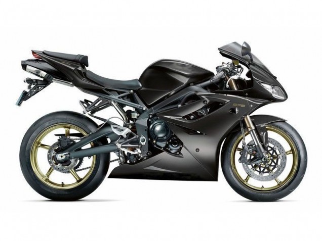 Noir Mat Carénage Daytona 675 Triple 2006-2008