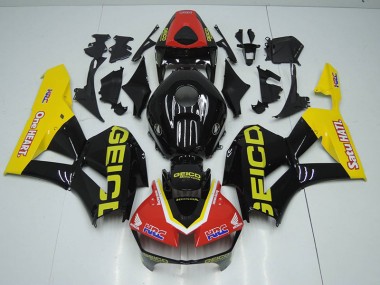 Noir Rouge HRC Carénage CBR 1000 RR 2012-2016