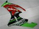 Noir Rouge Vert card Carénage ZX6R 2009-2012