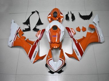 Orange Blanc HRC Carénage CBR 1000 RR 2017-2023