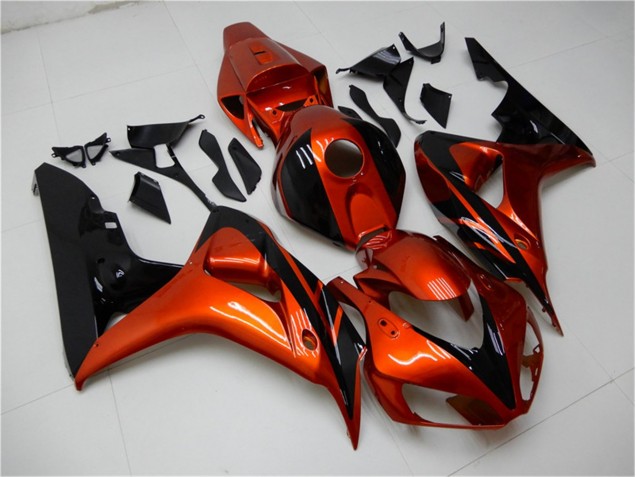 Orange Noir Carénage CBR 1000 RR 2006-2007