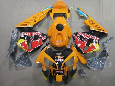 Orange Noir Red Bull Carénage CBR 600 RR 2005-2006
