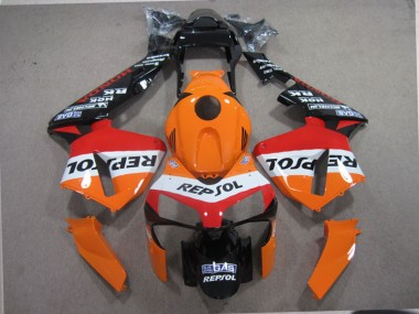 Orange Noir Repsol Carénage CBR 600 RR 2003-2004