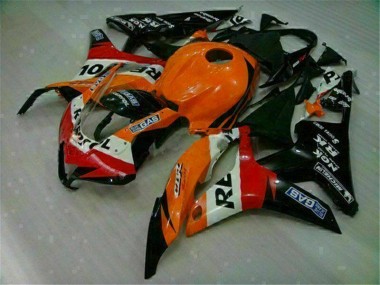 Orange Noir Repsol Carénages CBR 600 RR 2007-2008