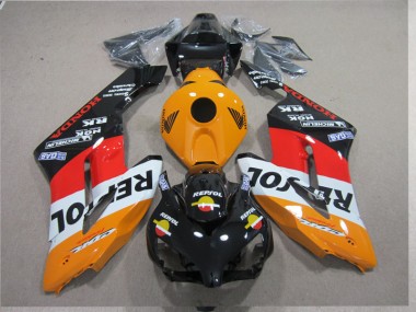 Orange Rouge Repsol Carénage CBR 1000 RR 2004-2005