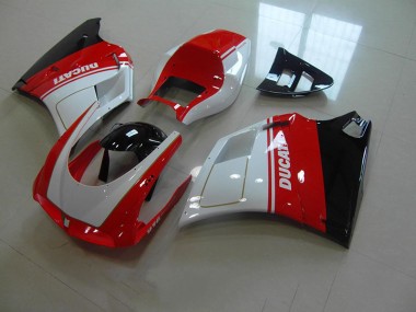 Rouge Blanc Carénage Ducati 748 916 996 996S 1993-2005