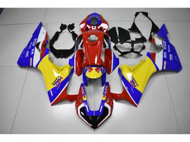 Rouge Jaune Bleu HRC Red Bull Carénage CBR 1000 RR 2017-2023