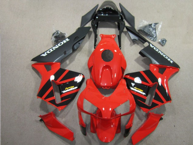 Rouge Noir Carénages CBR 600 RR 2003-2004