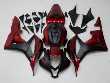 Rouge Noir Carénages CBR 600 RR 2007-2008