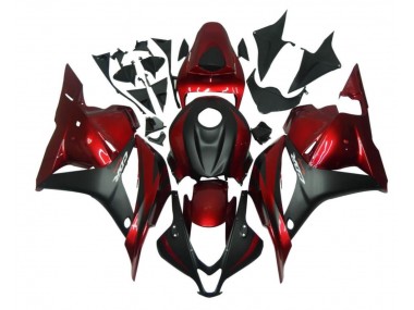 Rouge Noir Kit Carénages Complet CBR 600 RR 2009-2012