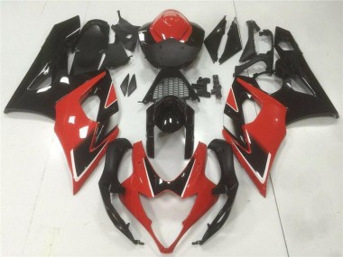 Rouge Noir Kit Carénages GSXR 1000 K5 2005-2006