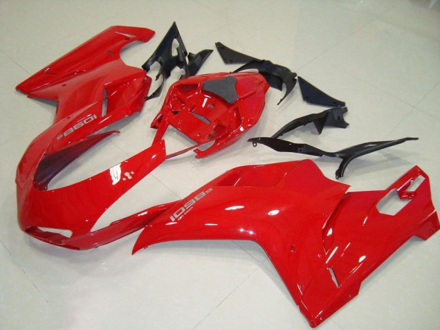 Rouge Original Carénage Ducati 848 1098 1198 2007-2014