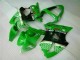 Vert Noir Kit Carénages & Plastique ZX6R 2000-2002