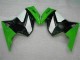 Vert Noir Ninja Kit Carénages Complet EX250 2008-2012